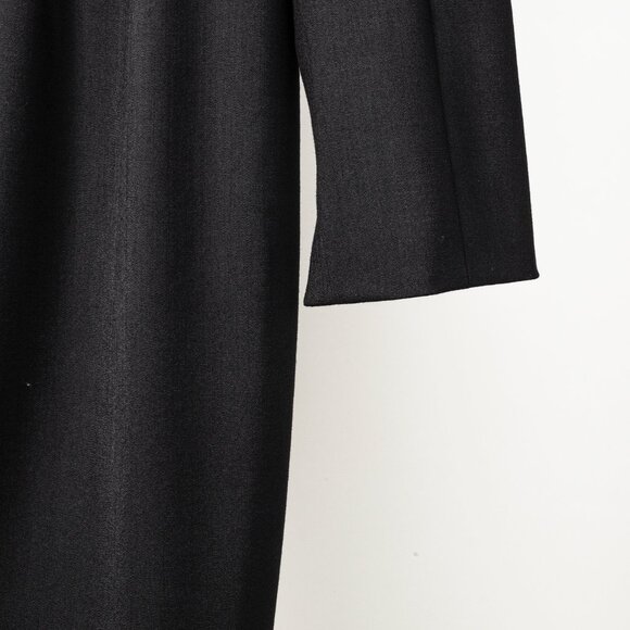 Annette Gortz Calla Black Long Sleeve Shift Dress - Picture 7 of 11
